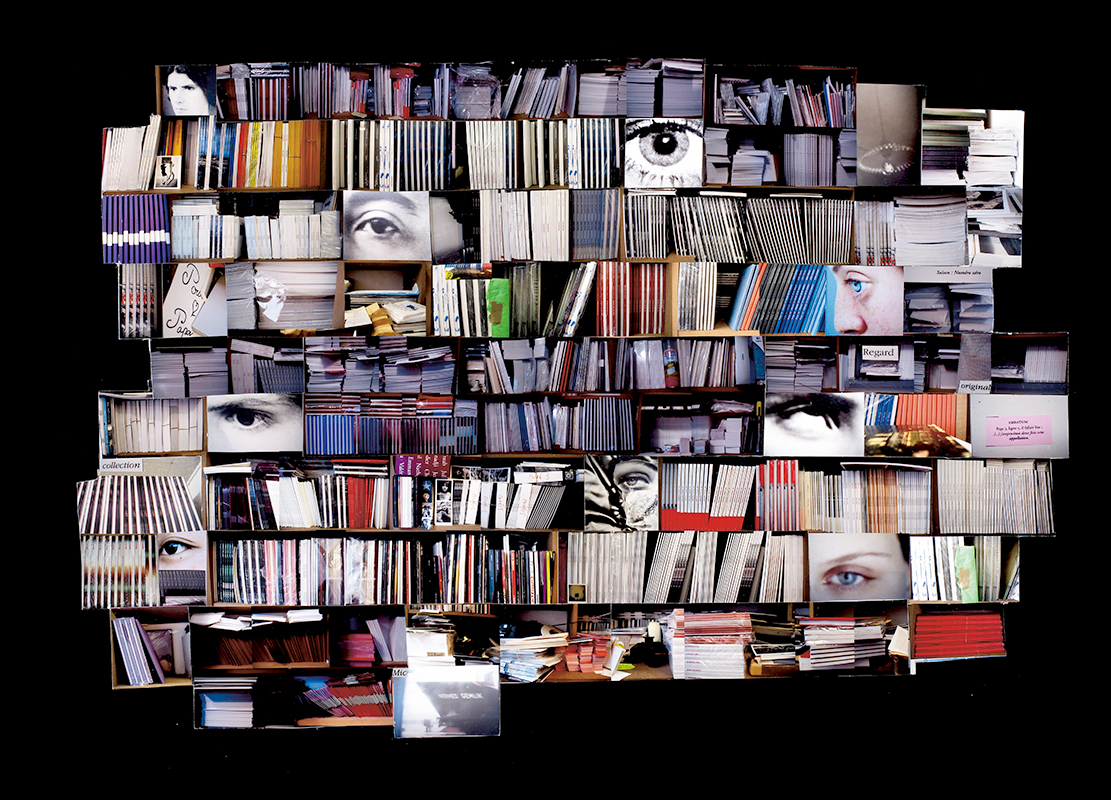 Photographie de Muriel Pic, extraite du livre Les désordres de la bibliothèque, publié aux éditions Filigranes