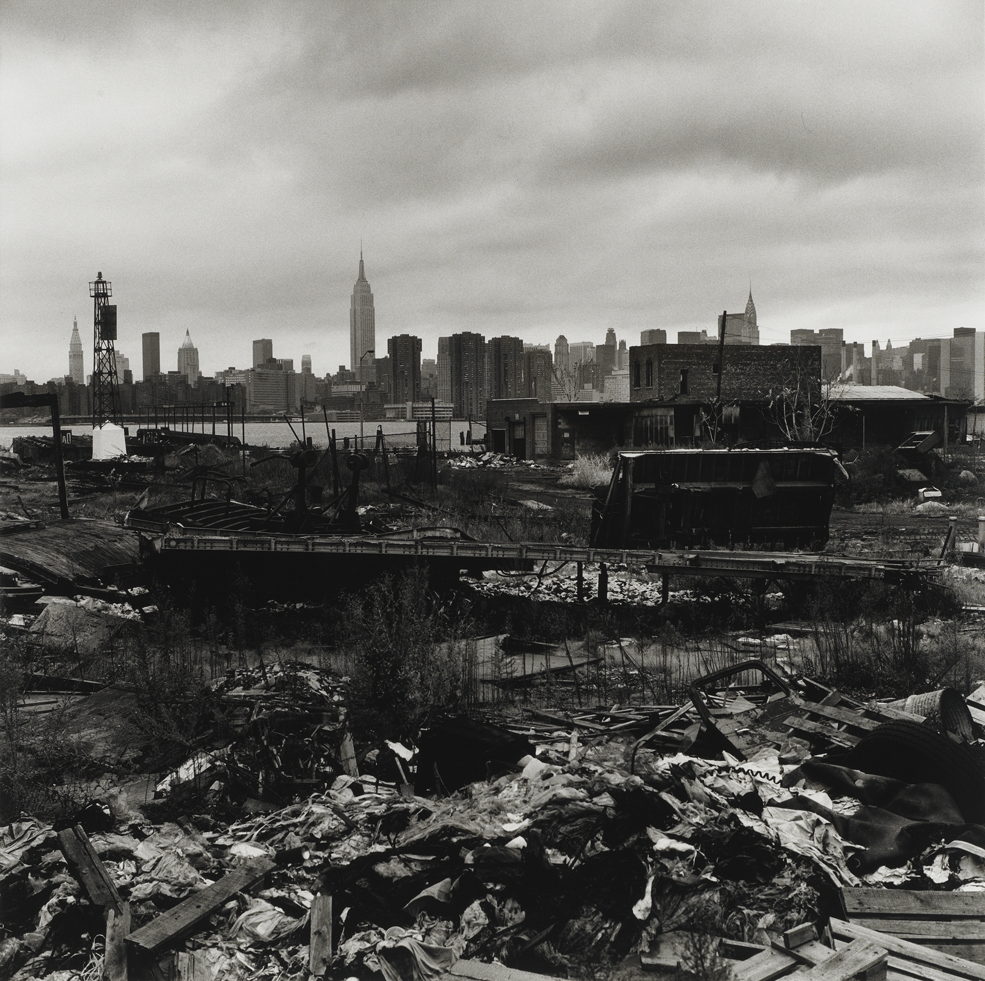Peter Hujar ; Queens ; Landscape ; Ruins ; Underground ; New York ; Urban;