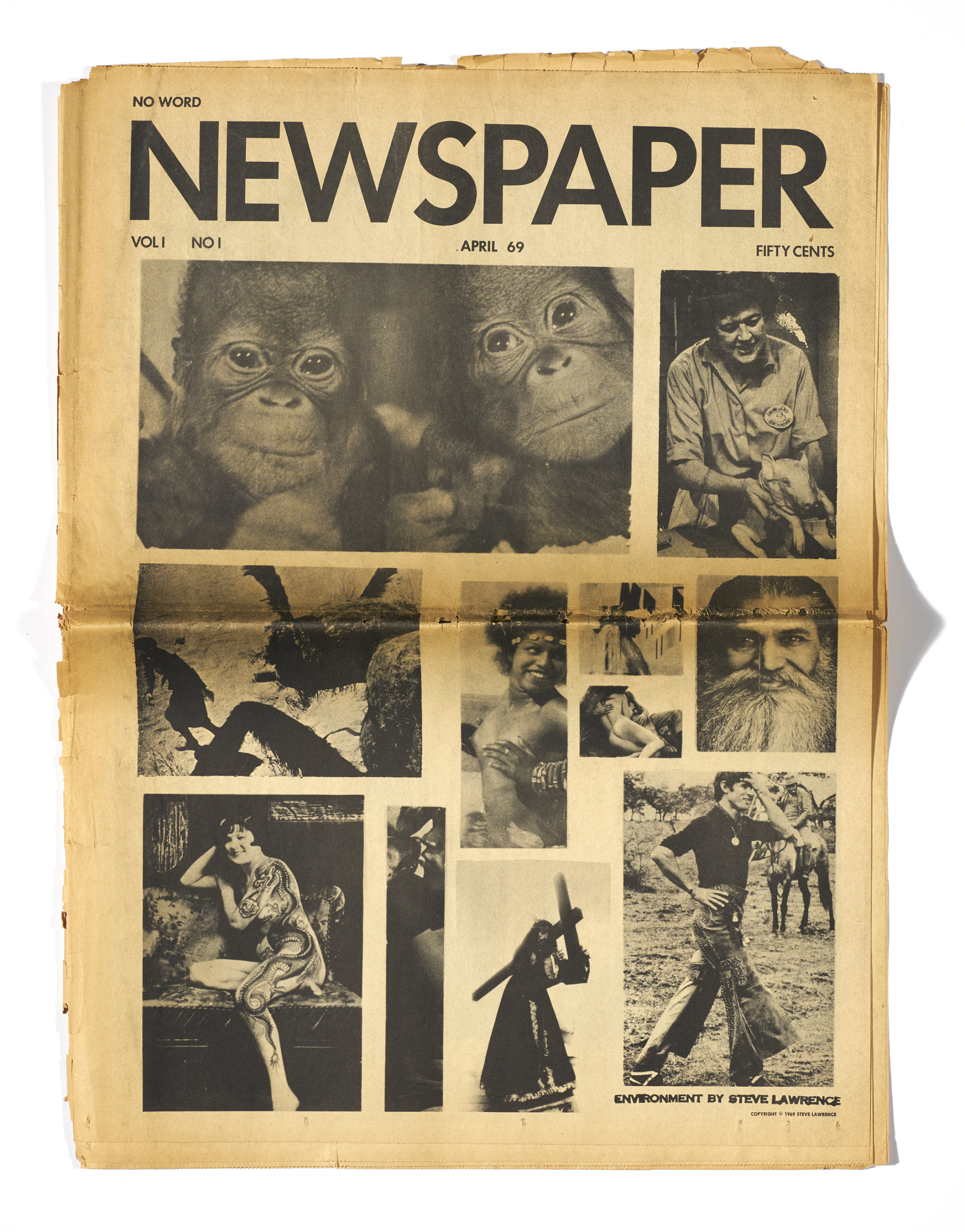 Nawspaper ; 1969 ; magazine ; Hujar ; Steve Lawrence