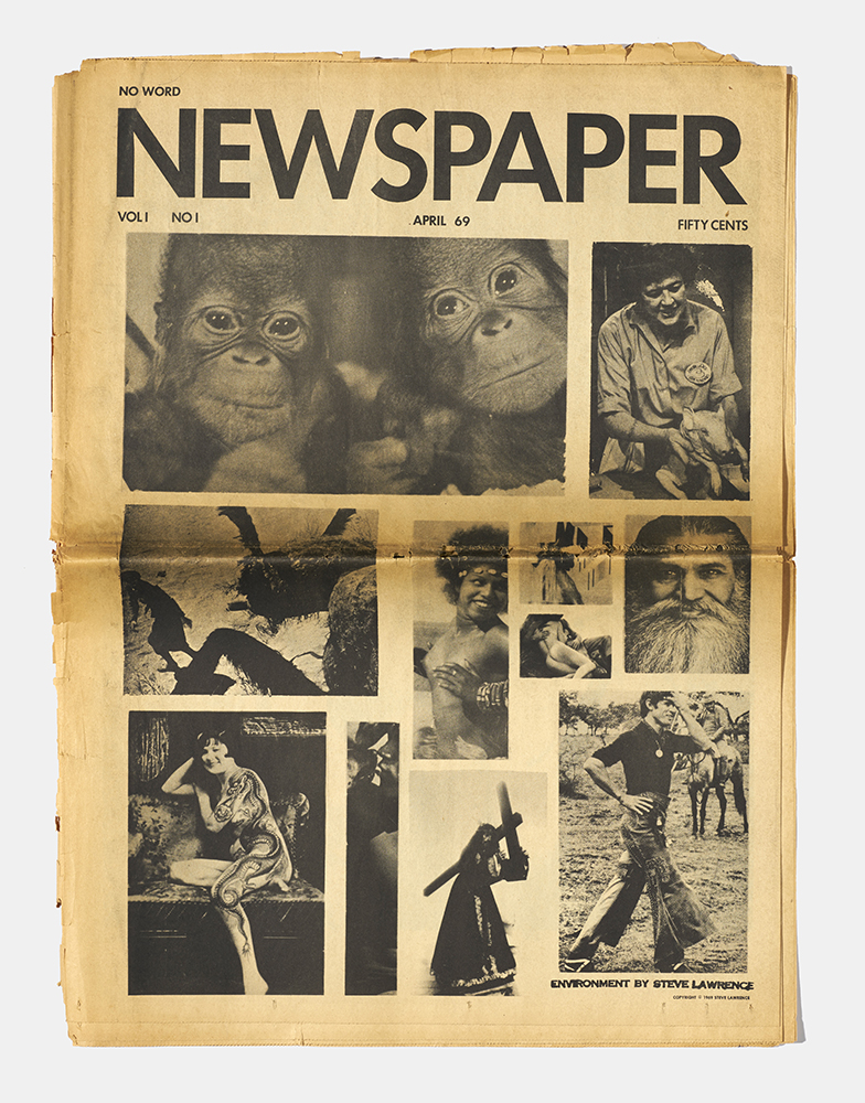 Newspaper ; 1969 ; magazine ; Hujar ; Steve Lawrence